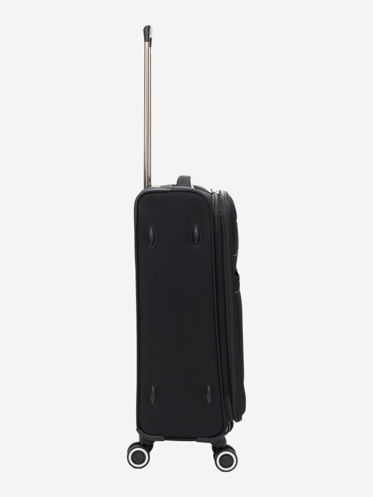 Чемодан TORBER Nero чёрный 63 л