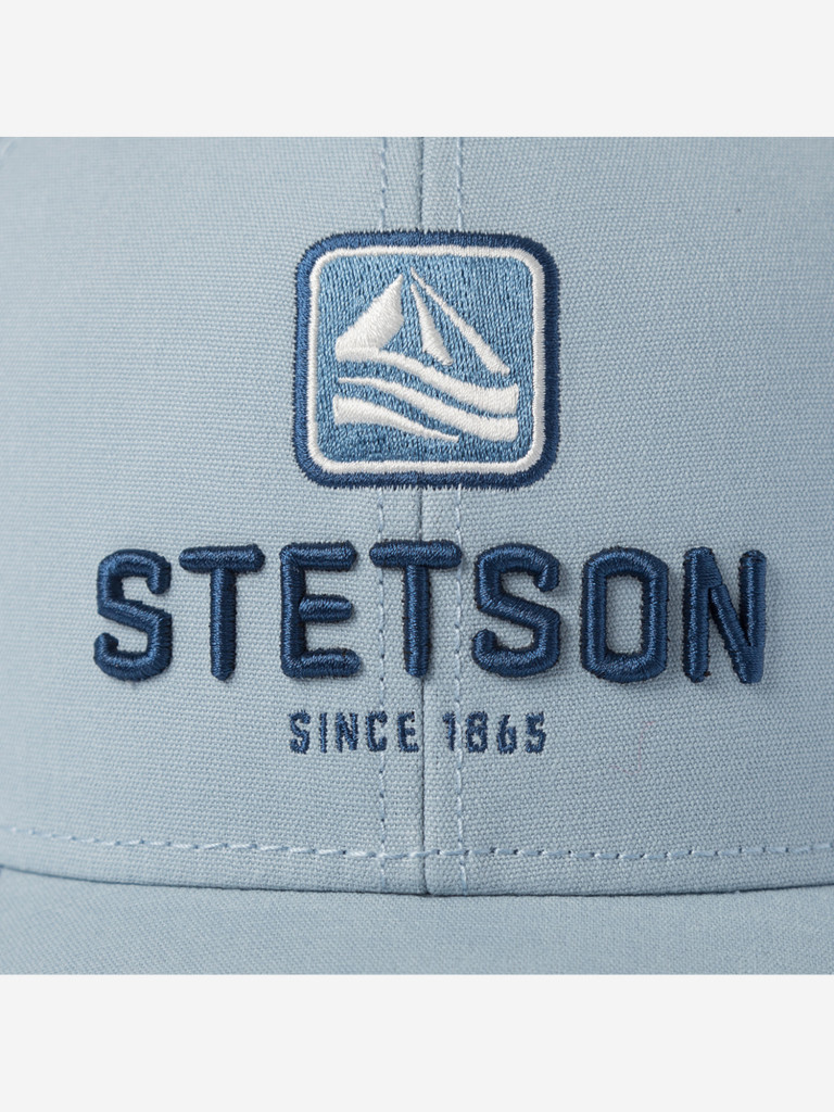 Бейсболка с сеточкой STETSON 7771105 BASEBALL CAP SAILING (голубой)