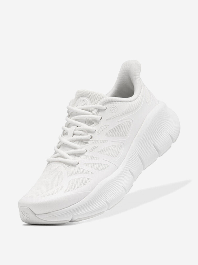 Кроссовки BMAI Expeditionary Pure Light Mixed EVA Physical Foam Low-Top Running Shoes Men's Moon White