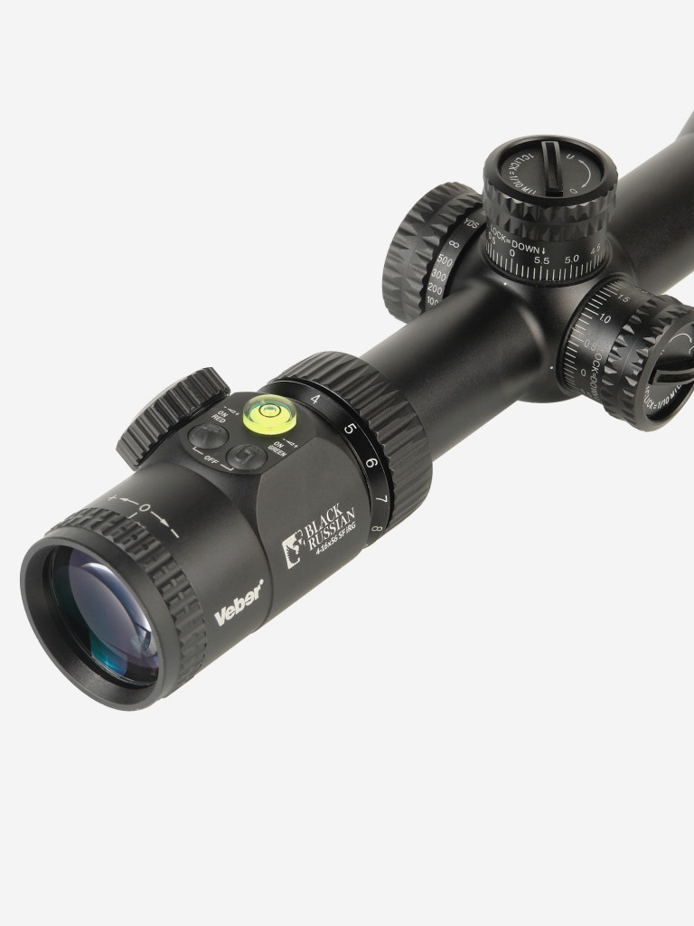 Прицел оптический Veber Black Russian 4-16x56 SF iRG