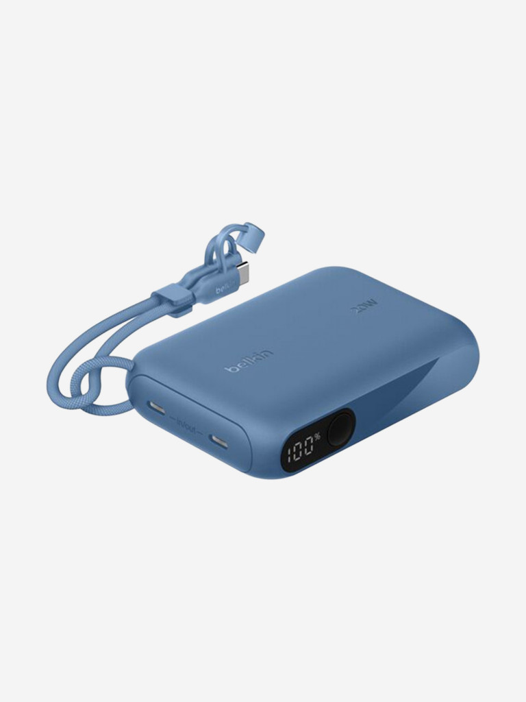 Внешний аккумулятор Belkin BoostСharge Power Bank 10000mAh 20W с цифровым дисплеем