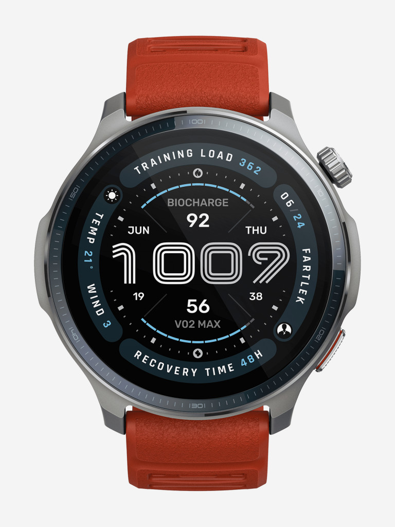 Умные часы Amazfit Balance 2 (+красный ремешок в комплекте)