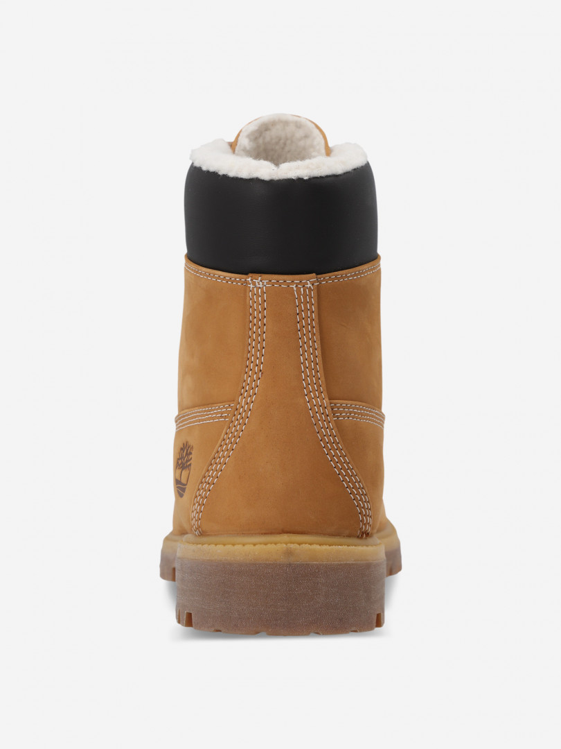 фото Ботинки утепленные мужские timberland 6in premium fur warm lined boot, бежевый