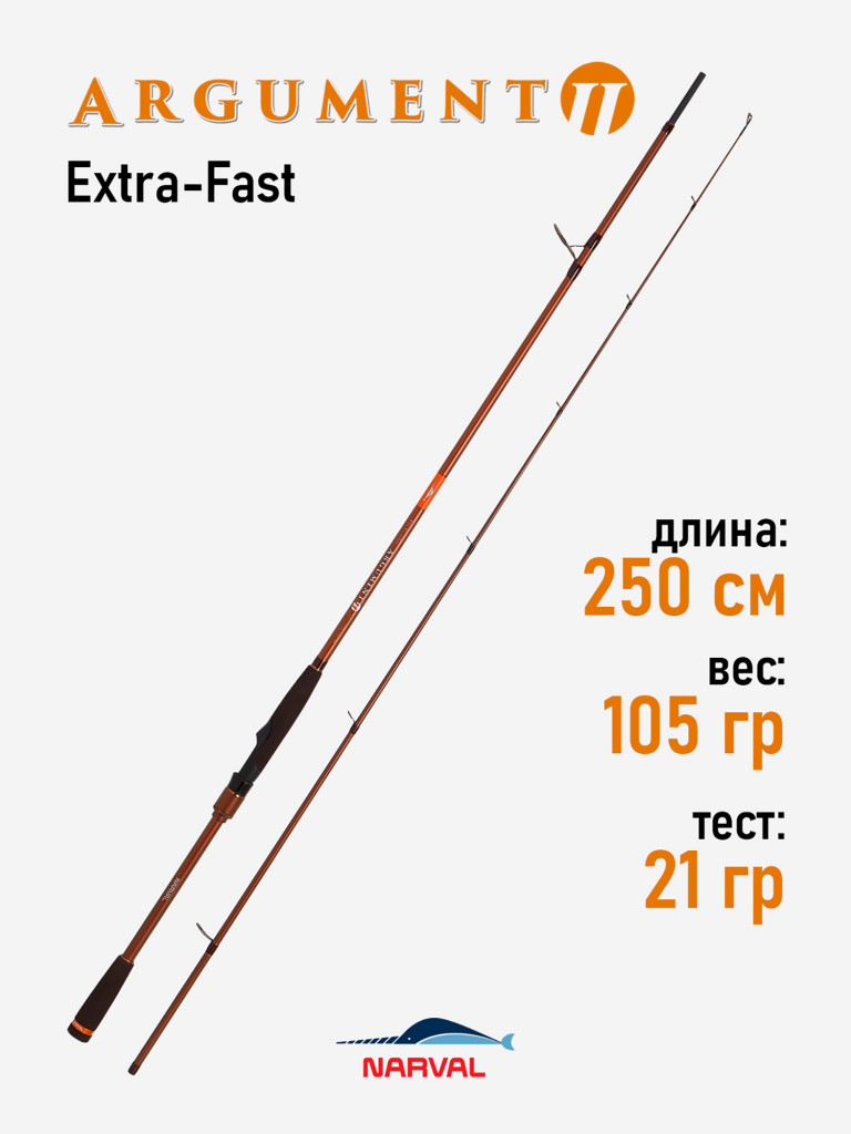 Спиннинг Narval Fishing Argument II 82ML max 21g Ex-Fast