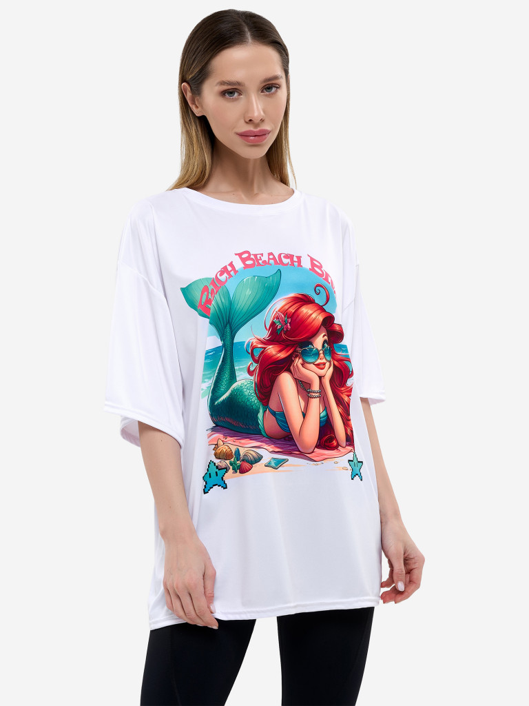 Футболка женская Bona Fide OVERSIZE T-shirt Sassy Mermaid