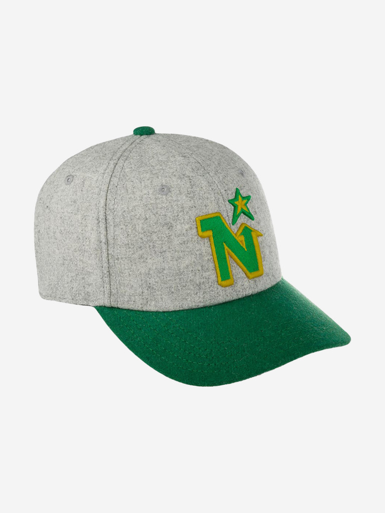 Бейсболка AMERICAN NEEDLE 21005A-MNN Minnesota North Stars Archive Legend NHL (серый)