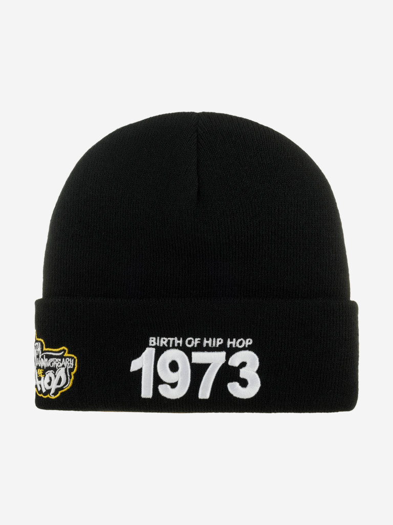 Шапка с отворотом MITCHELL NESS HCFK7571-CLBYYPPPBLCK Hip Hop (черный)