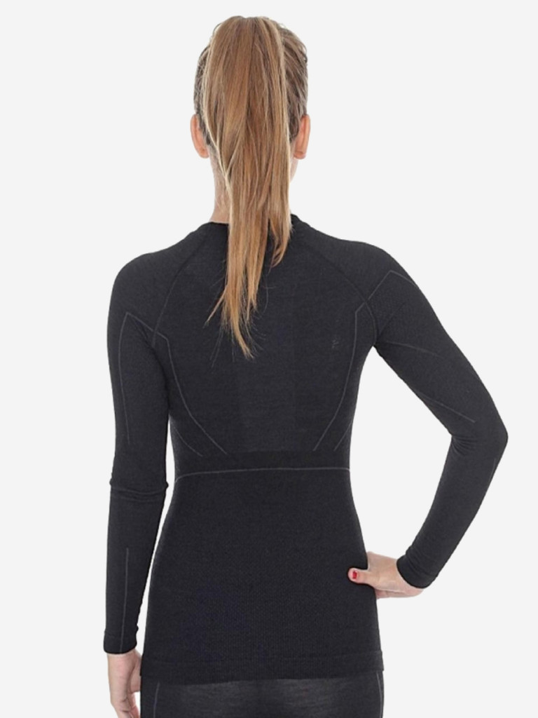 Футболка женская с длинным рукавом Brubeck Active Wool