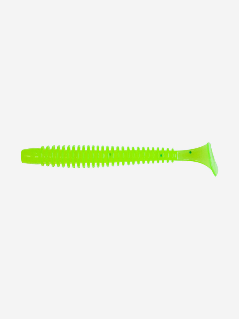 Виброхвост SANSAN VIBRO Raketa 100, Col. 08 Chartreuse