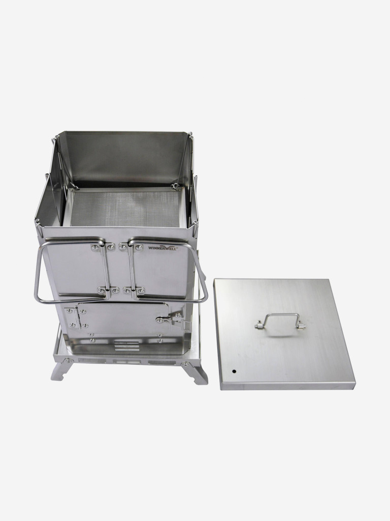 Походная печь-щепочница Winnerwell Five-Way Chimney Starter 5 в 1, нерж. ст. AISI 304 (INOX)
