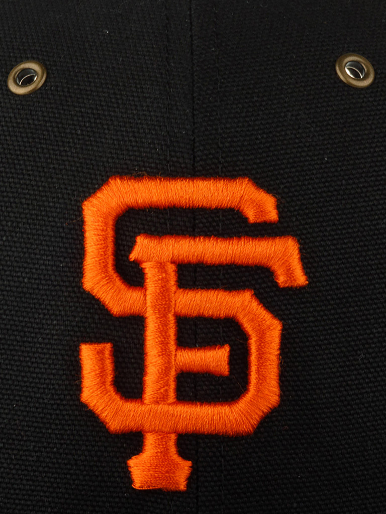 Бейсболка с сеточкой 47 BRAND Carhartt collab San Francisco Giants MLB (черный)