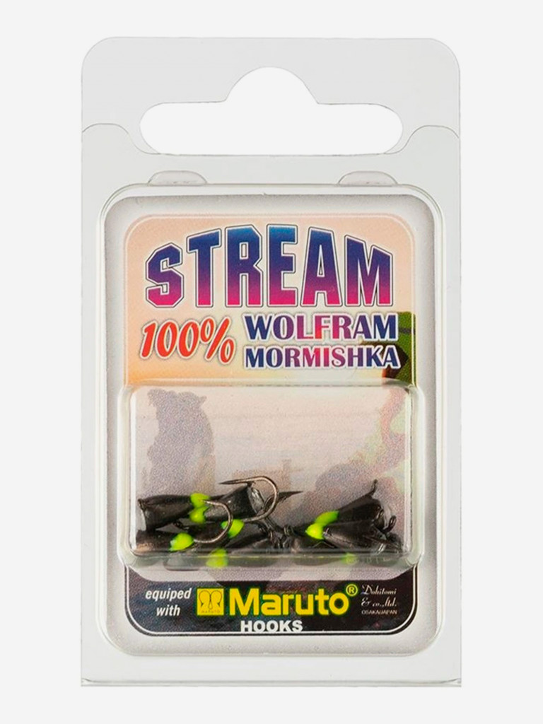 Мормышка Helios вольфрамовая Капля с ушком Эребус камень, подмазка фосфорная 4мм 0,95г Bn (MW-6440AP-Bn), 10 штук в упаковке