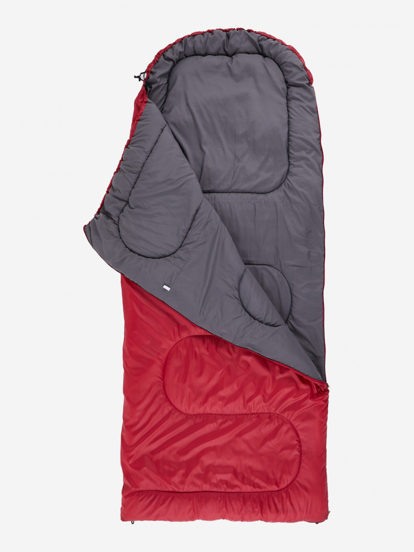 фото Спальный мешок outventure toronto +10 левосторонний, красный