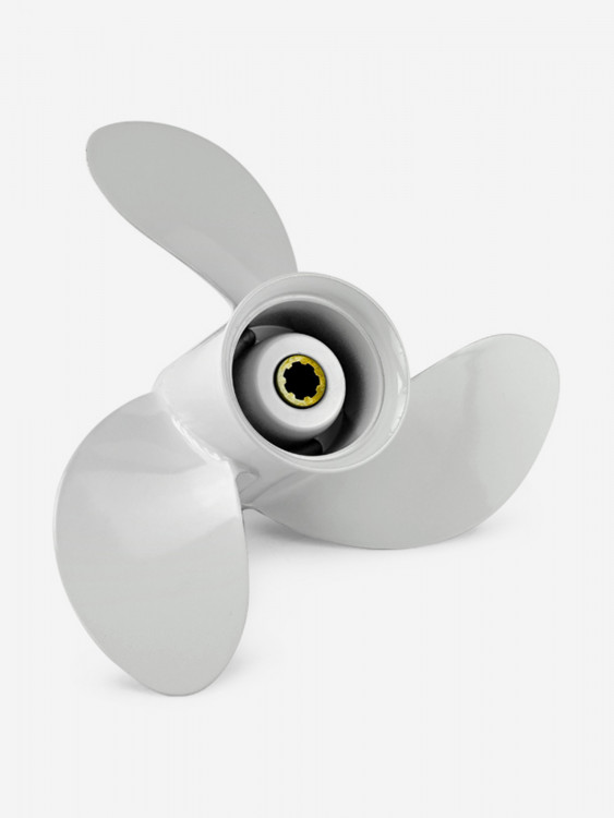 Гребной винт Skipper Ultima для Yamaha 6-9.9HP, алюминиевый, диаметр 8 1/2", шаг 6 1/2", 3 лопасти