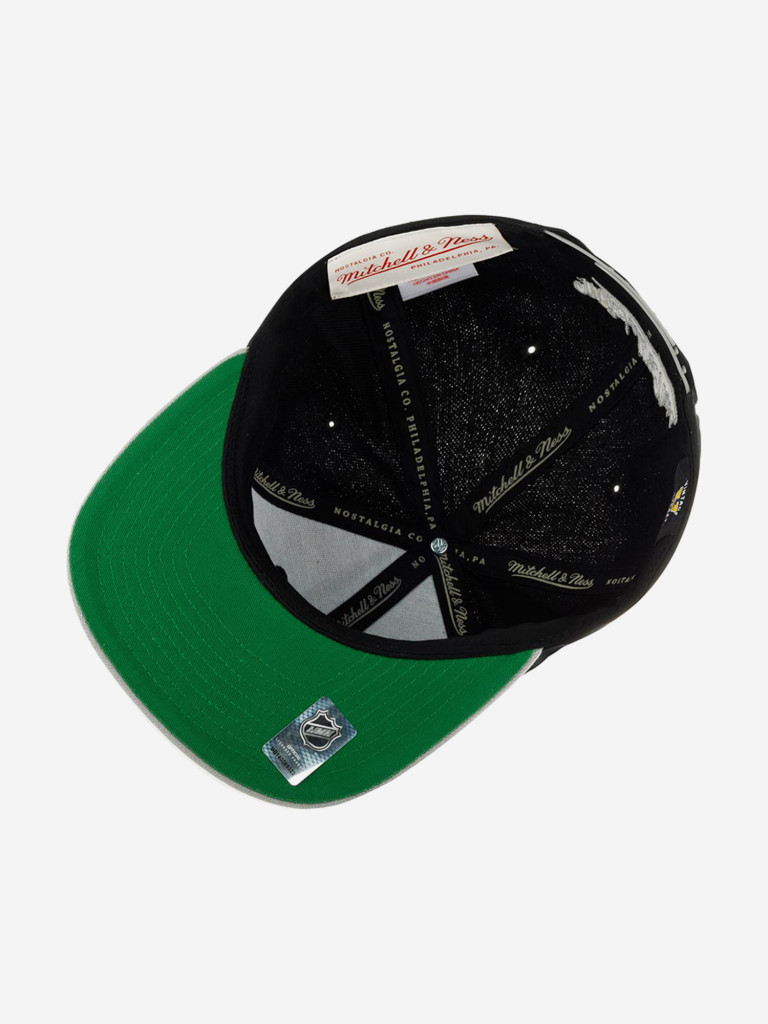 Бейсболка с прямым козырьком MITCHELL NESS HHSS5367-LAKYYPPPBKGY Los Angeles Kings NHL