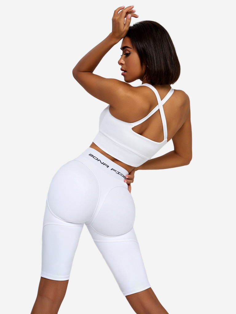 Велосипедки женские Bona Fide Bona Cycling Extra Sex-Push Up "Juicy White"