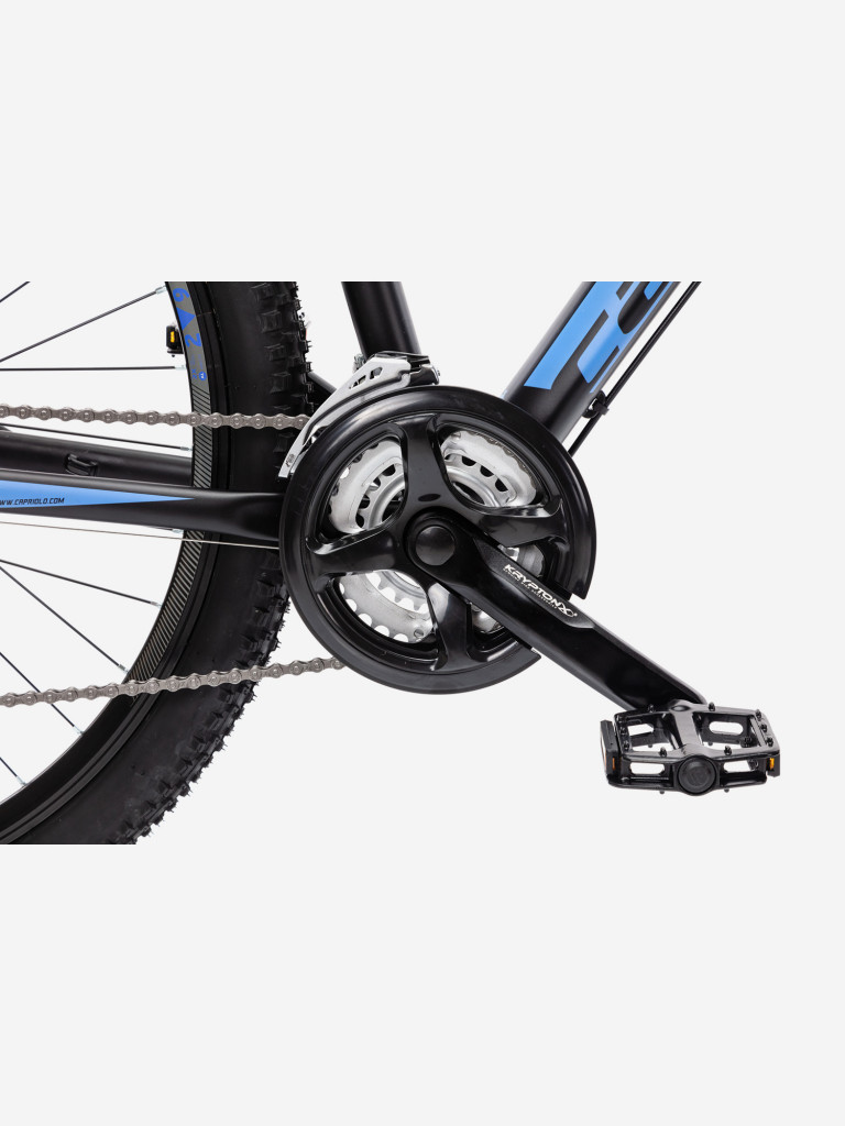Велосипед CAPRIOLO MTB LEVEL 9.2 (3 X 8), рама алюминий 19'', колёса 29'' (чёрный - синий)
