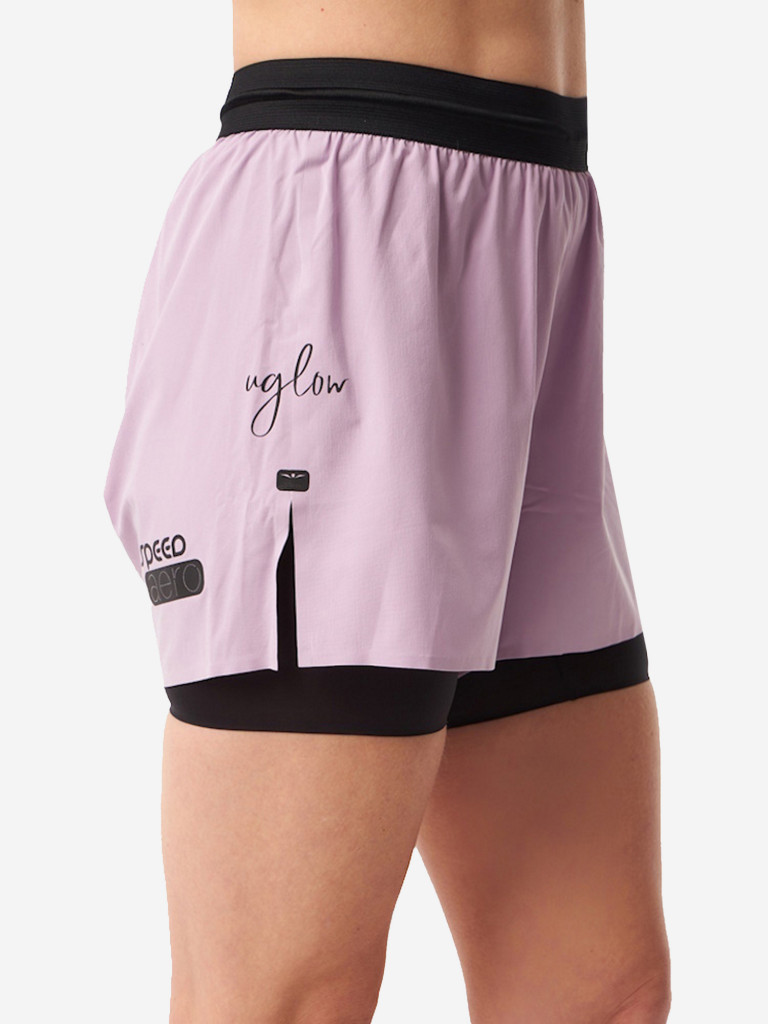Шорты с поясом женские UGLOW, розовый