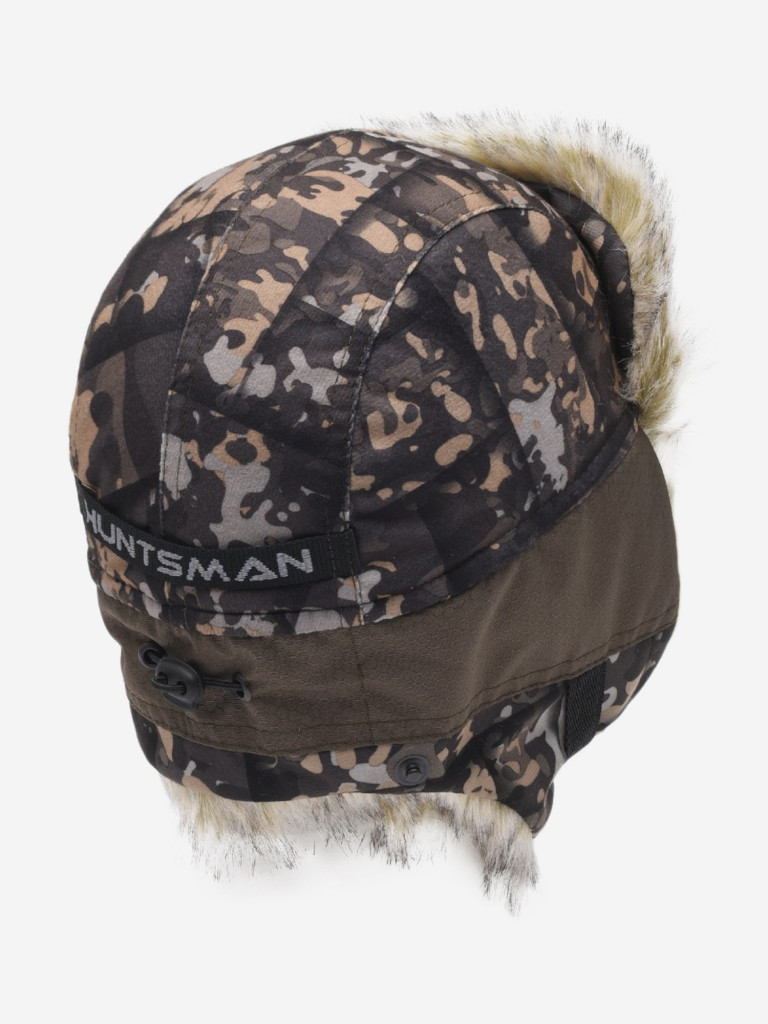 Шапка-ушанка мужская зимняя Huntsman Альтаир на искусственном меху