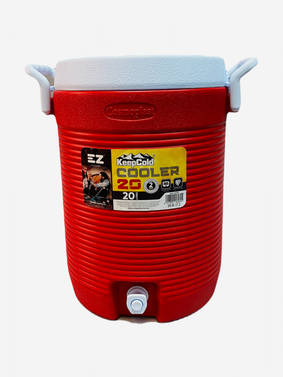 Термоконтейнер EZ COOLERS Keep cold cooler, 20 л, красный