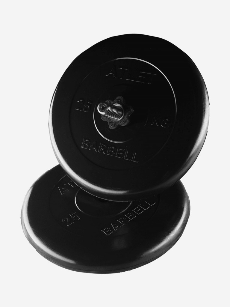 Диск (блин) BARBELL ATLET 25 кг 26 мм.