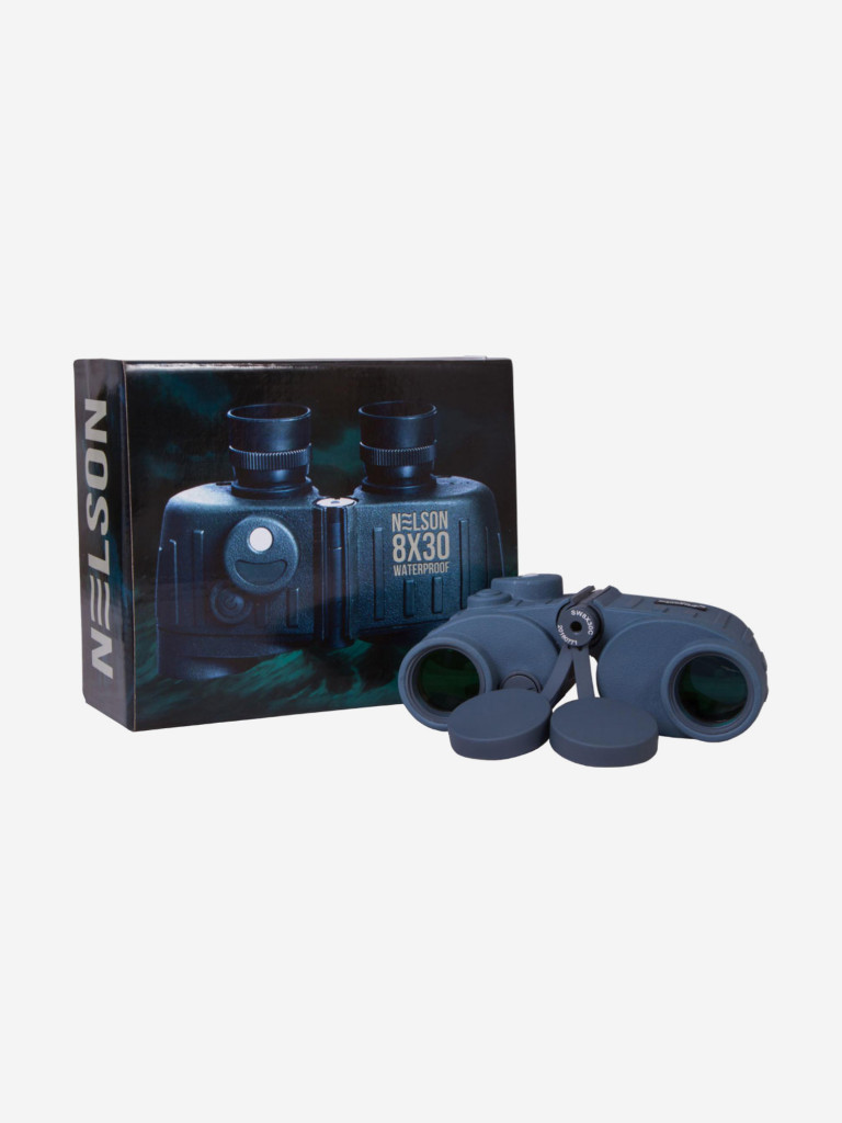 Бинокль Levenhuk Nelson 8x30 с сеткой и компасом