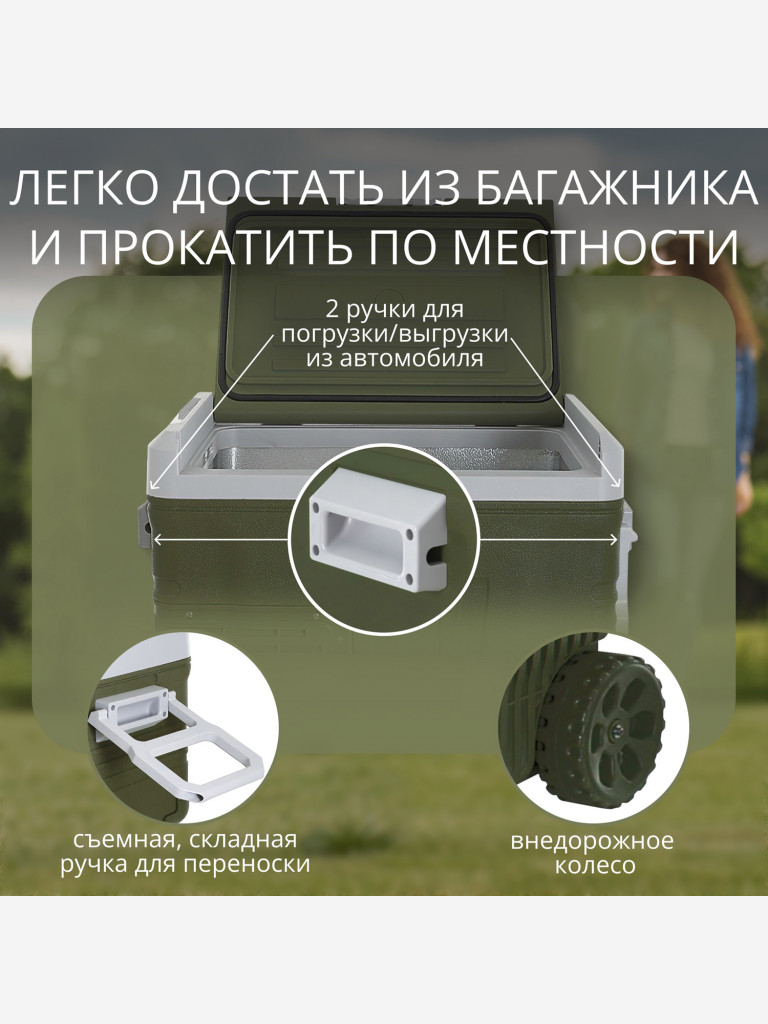Компрессорный автохолодильник TESLER CCF-3501, 35л