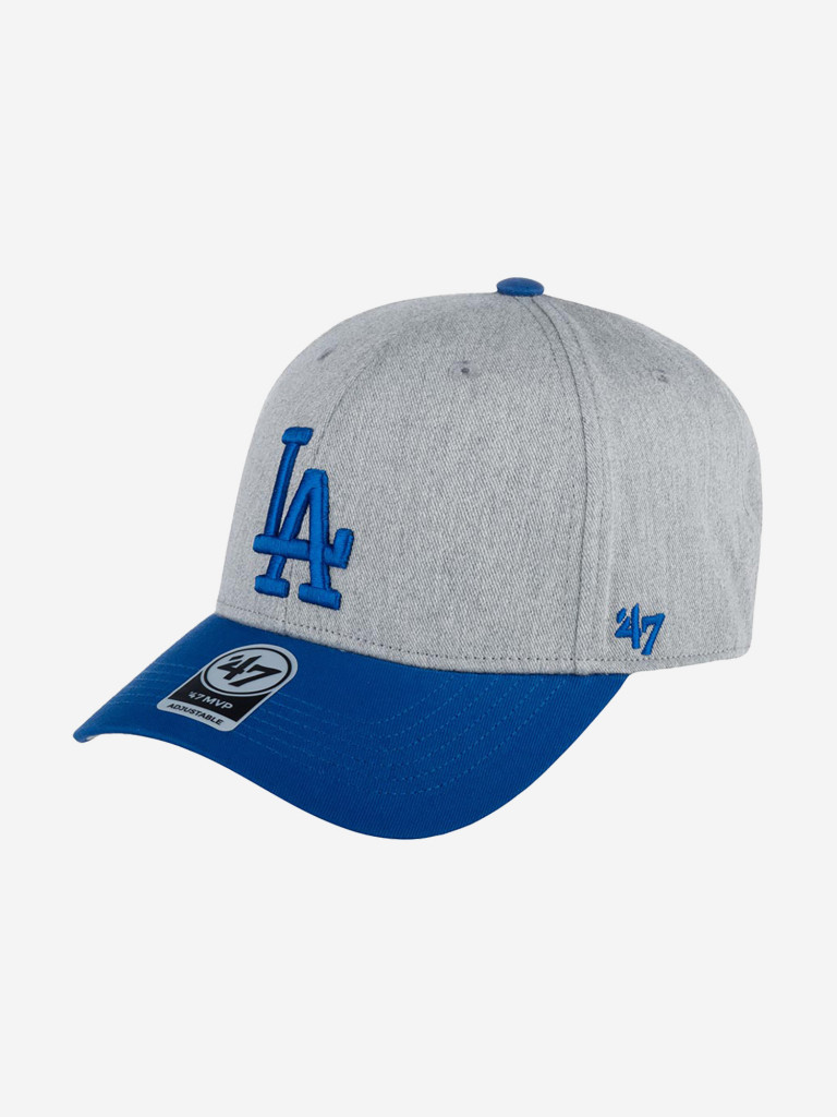 Бейсболка 47 BRAND B-PLMTT12KHP Los Angeles Dodgers MLB (серый)