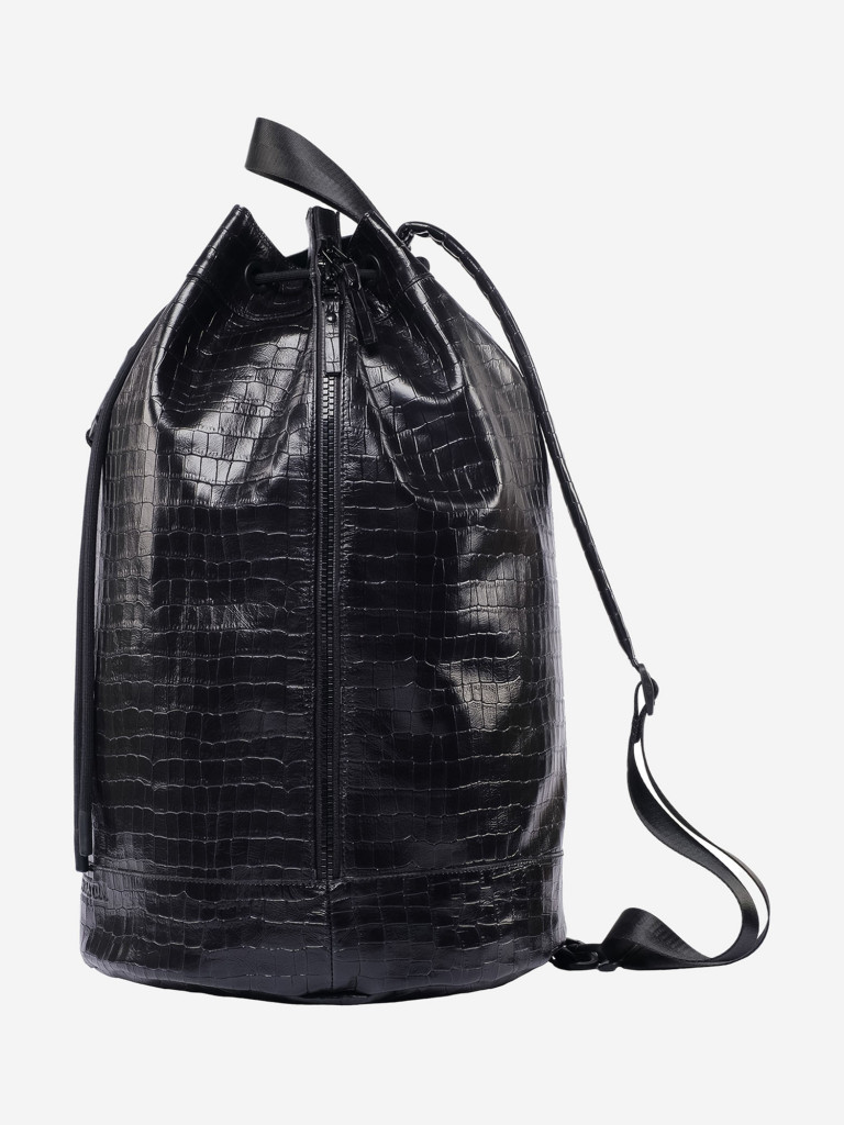 Кожаная спортивная сумка на ремне ULTIMATUM BOXING