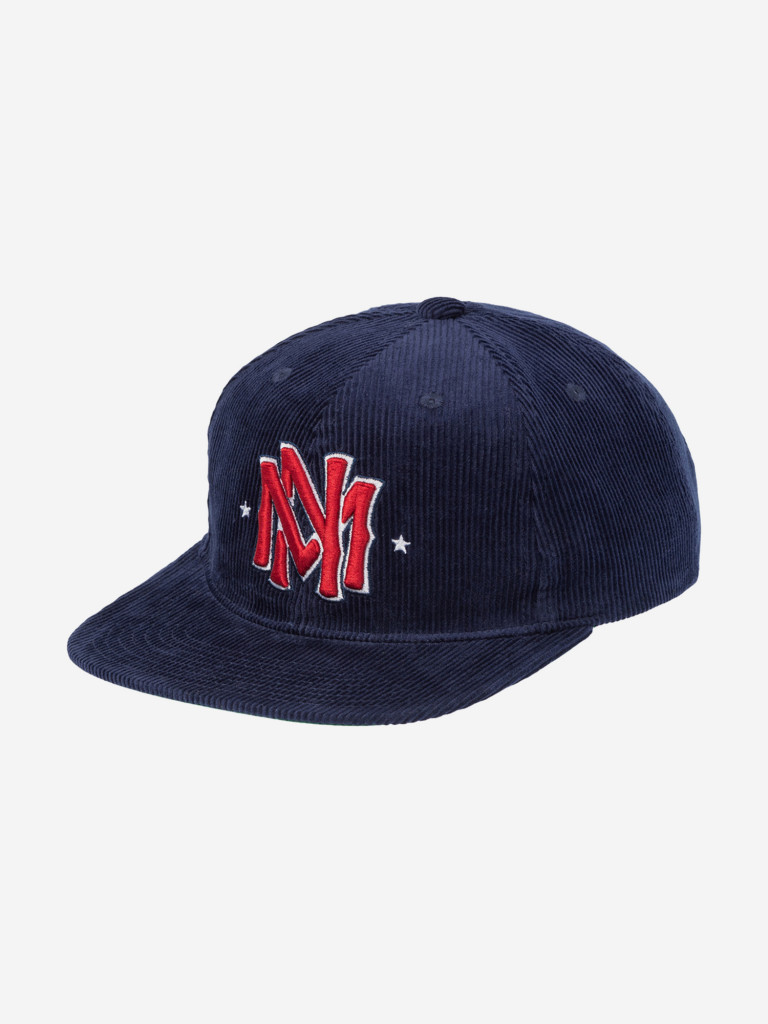 Бейсболка с прямым козырьком MITCHELL NESS HMUS6828-MNNYYPPPNAVY (синий)