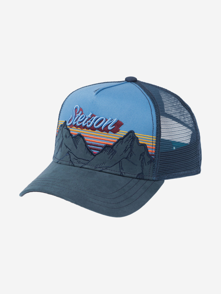 Бейсболка с сеточкой STETSON 7746101 TRUCKER CAP MOUNTAIN MIST