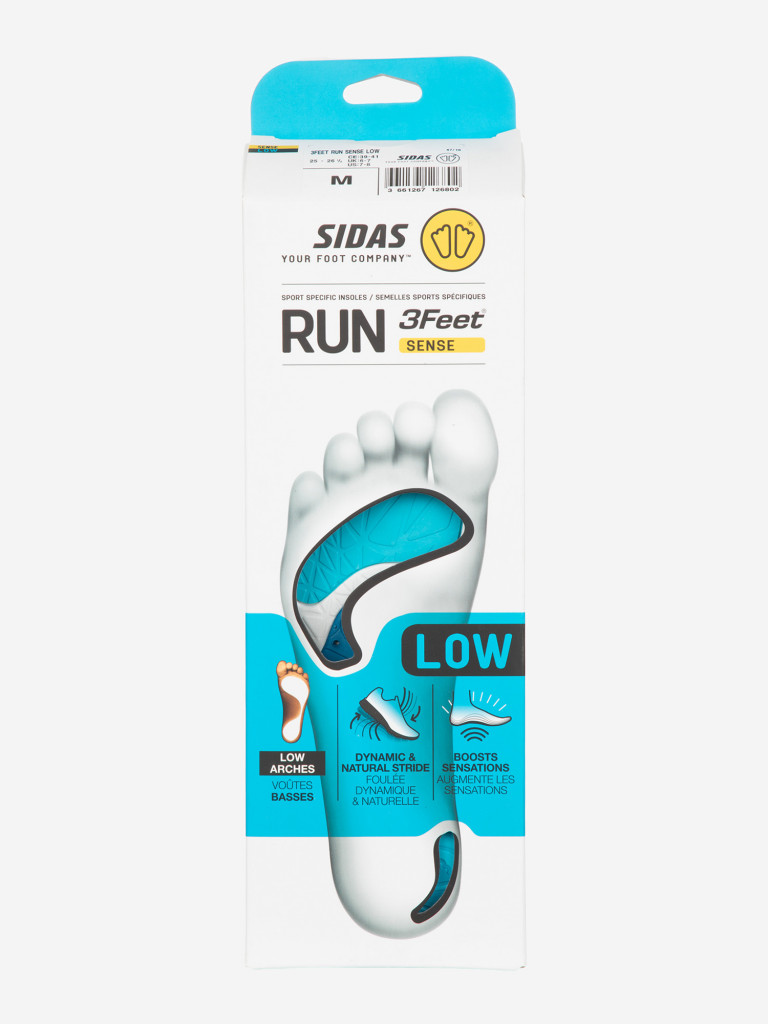 Стельки Sidas 3Feet Run Sense Low