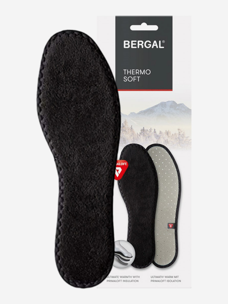 Стельки для обуви BERGAL Thermo Soft с утеплителем PrimaLoft