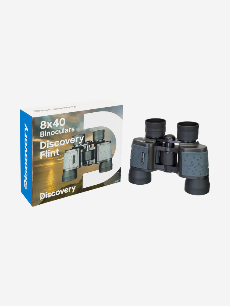 Бинокль Levenhuk Discovery Flint 8x40