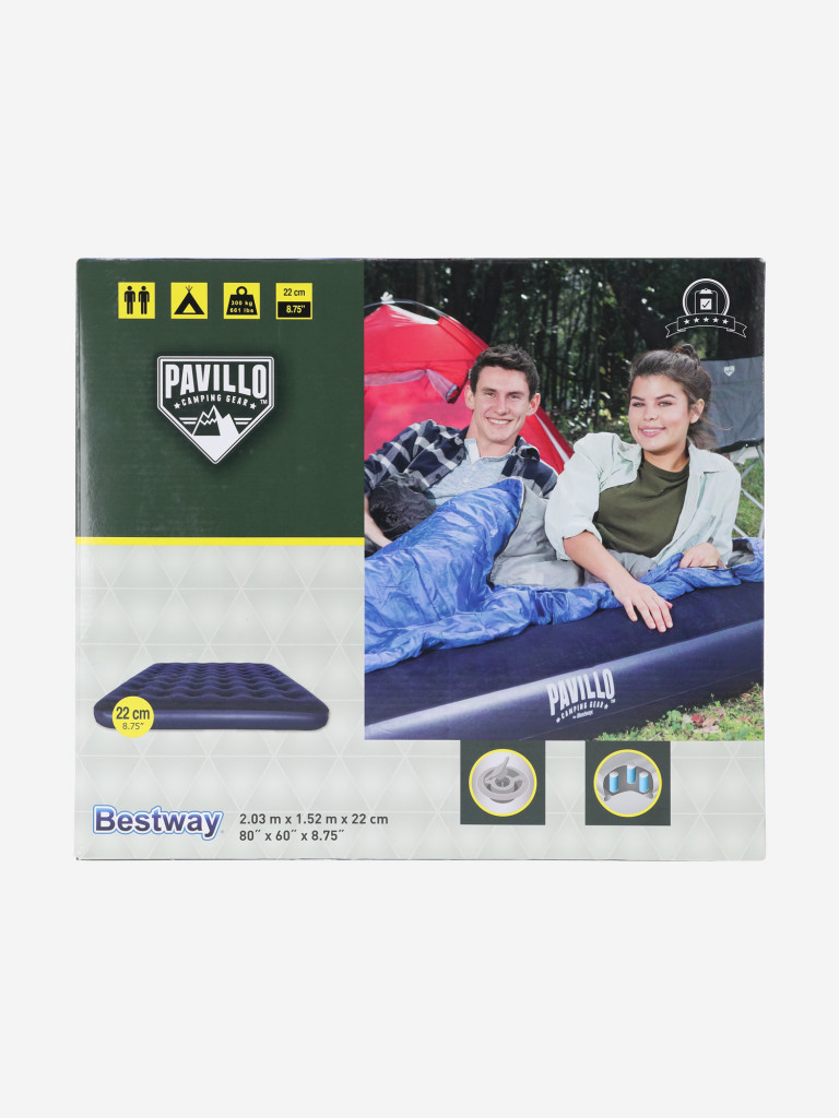 Матрас надувной Bestway 203х152х22 см