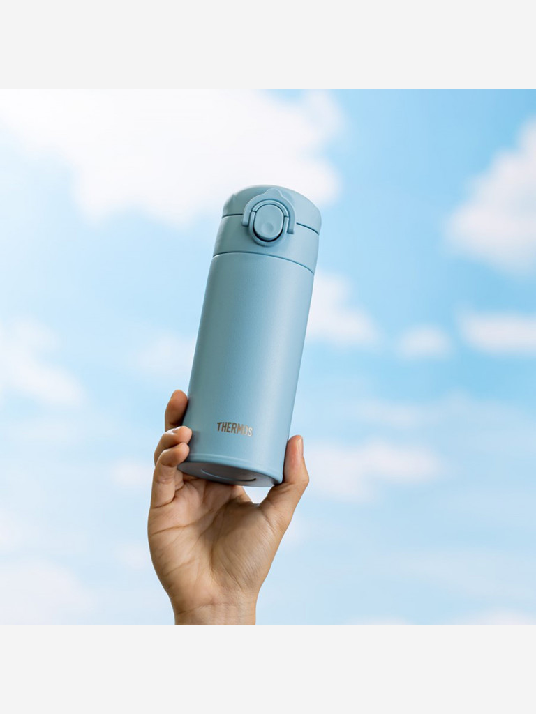 Термокружка для кофе 350 мл THERMOS JOK-350 голубая