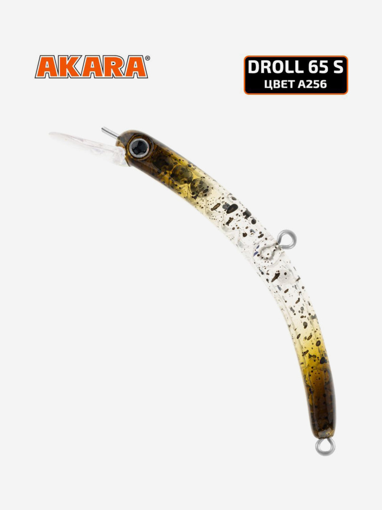 Воблер Akara Droll 65S минноу тонущий на форель 3,7гр A256