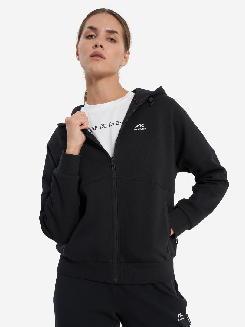 Толстовка женская Athlex Черный 4949₽