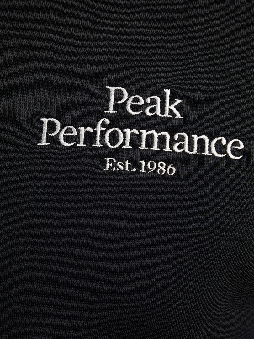 фото Толстовка мужская peak performance original, черный