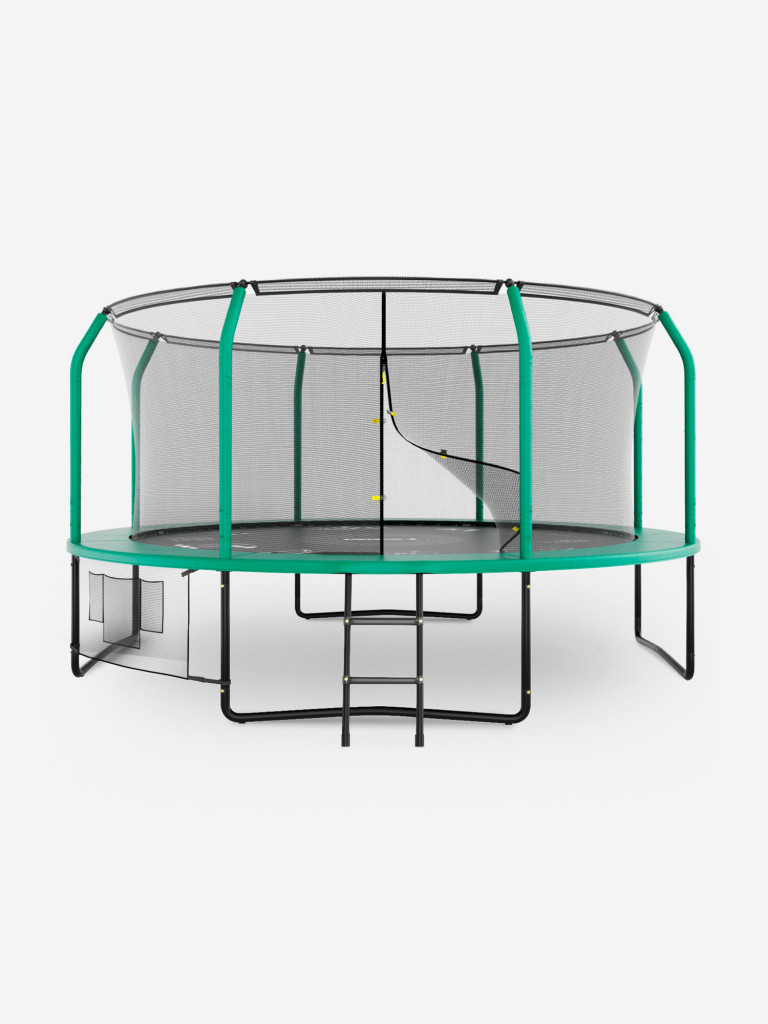 Батут каркасный UNIX Line Supreme Game 14 ft, общий диаметр 427 см, до 170 кг