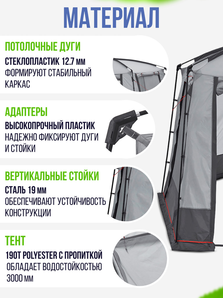 Шатер с москитными сетками Trek Planet Siesta Tent