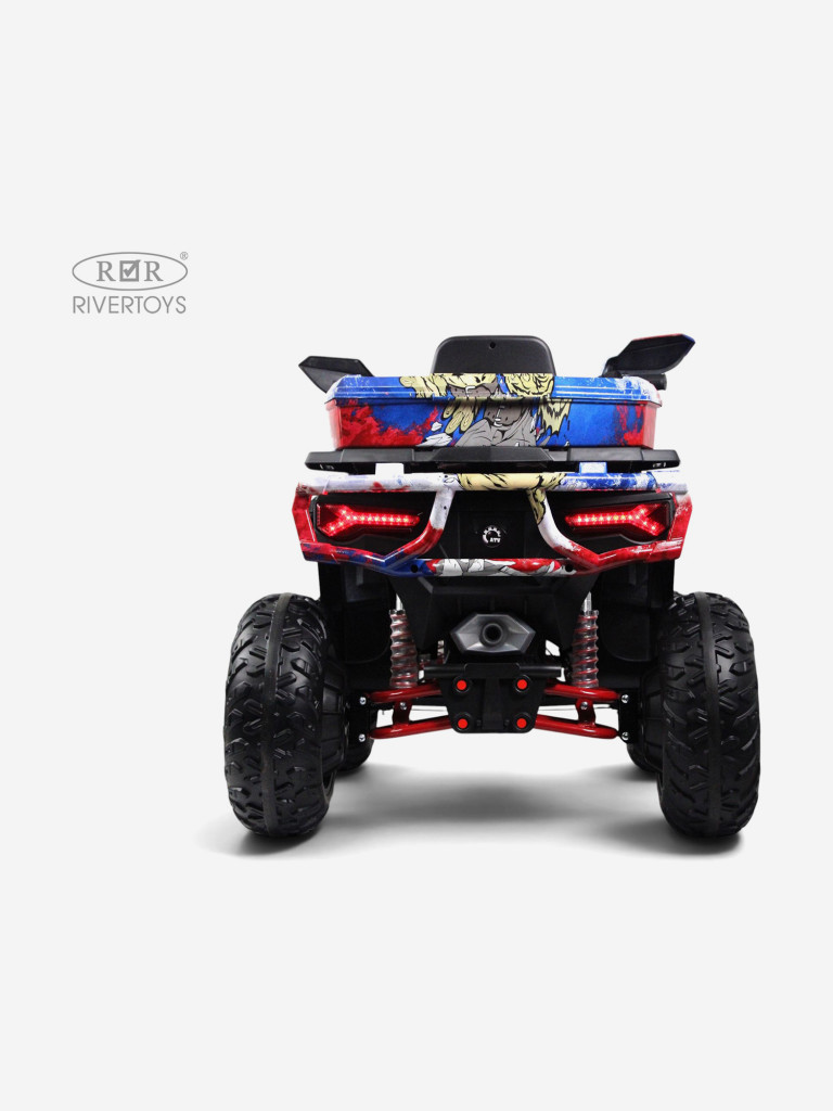 Детский электроквадроцикл RIVERTOYS Z111ZZ русский медведь