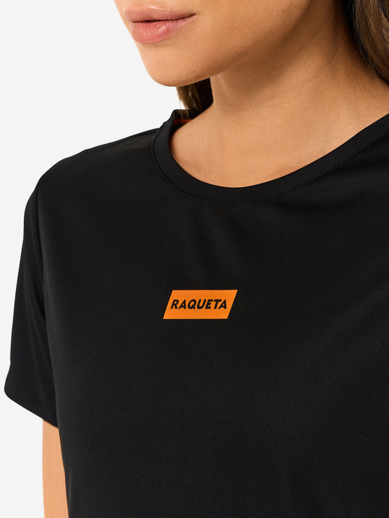 Футболка женская RAQUETA SPORT Cada Dia, Nero