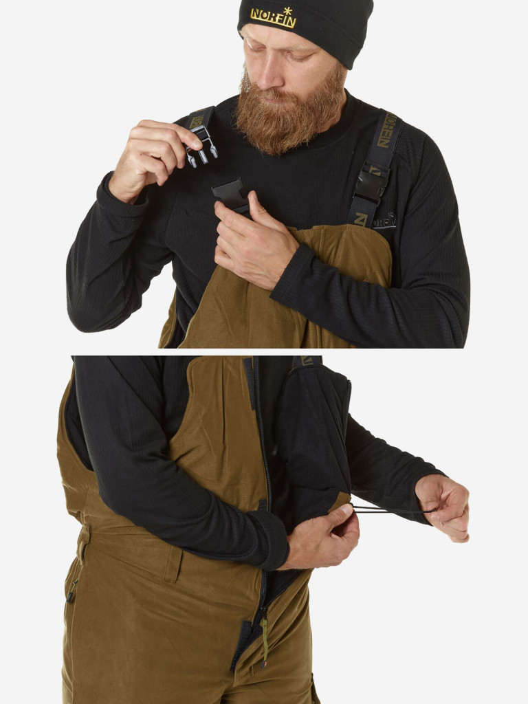 Костюм зимний Norfin Hunting WILD (куртка+полукомбинезон) для рыбалки и охоты
