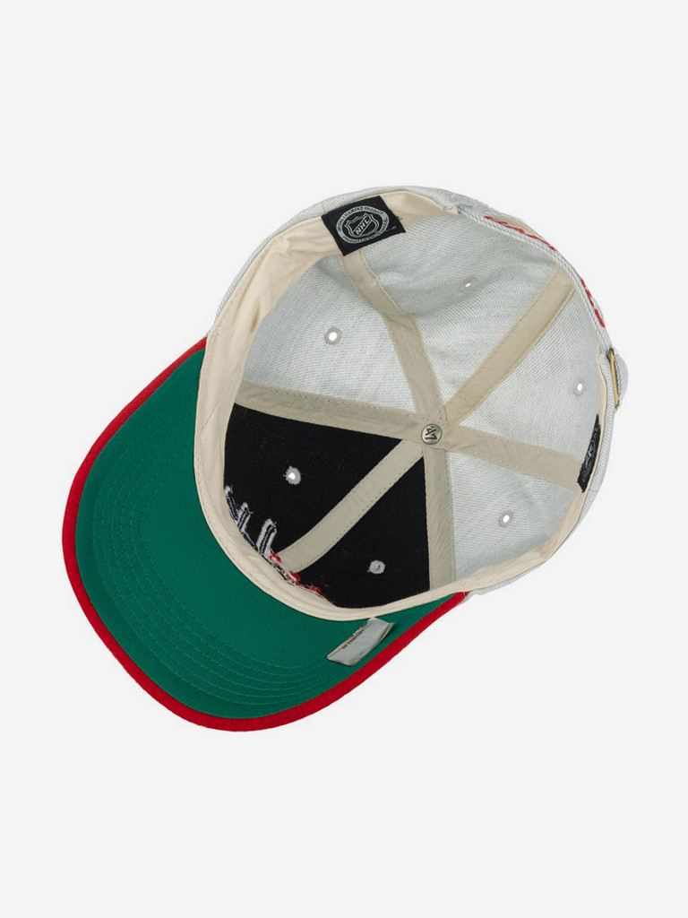 Бейсболка 47 BRAND H-MUNSN20WHS-GY Washington Capitals NHL (серый)