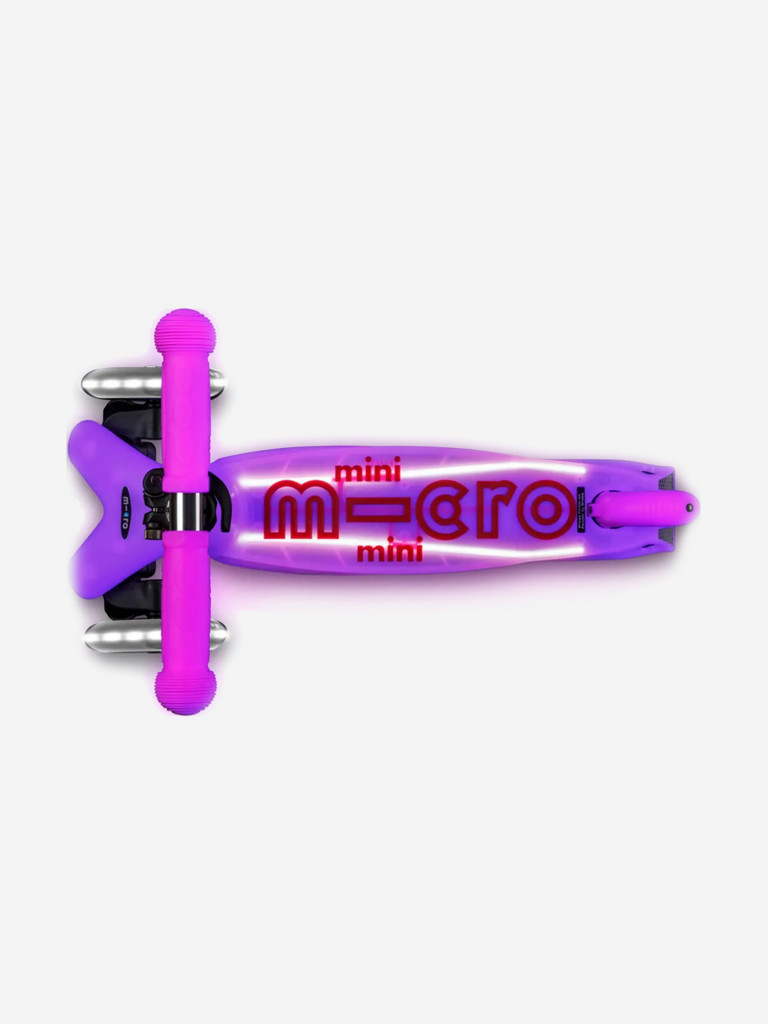 Самокат Micro Mini Deluxe Glow Plus &#40;светящийся&#41; LED 2025