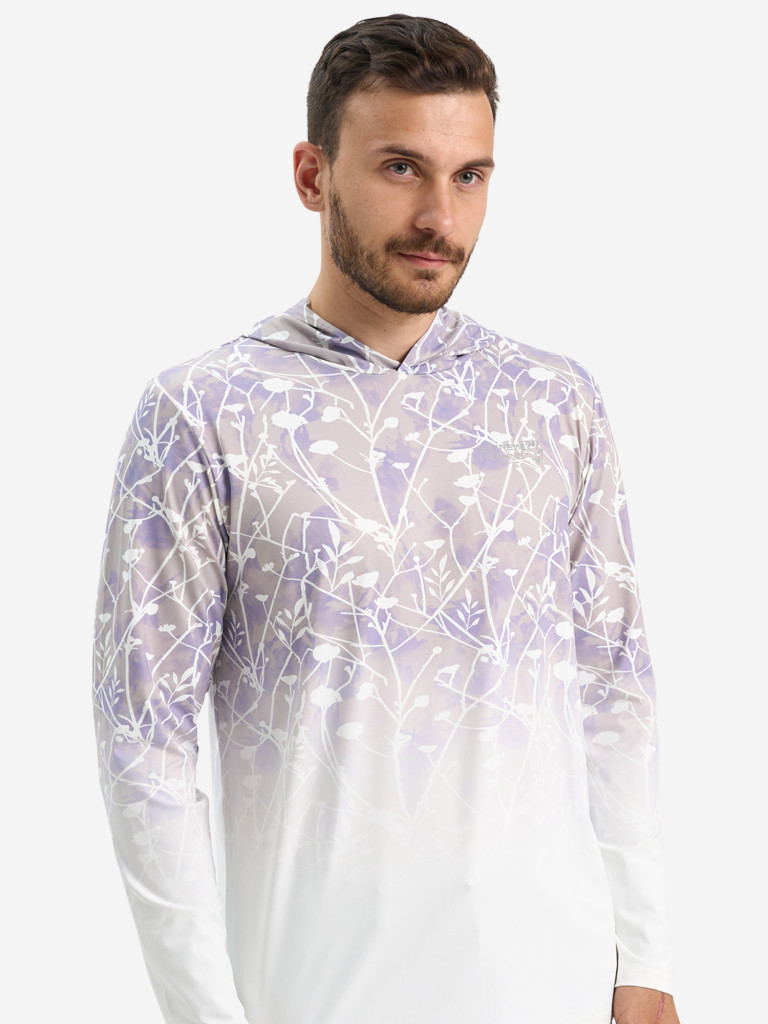 Лонгслив мужской Extreme Fishing ADD-G702H для рыбалки, с капюшоном, UPF50+ с защитой от насекомых