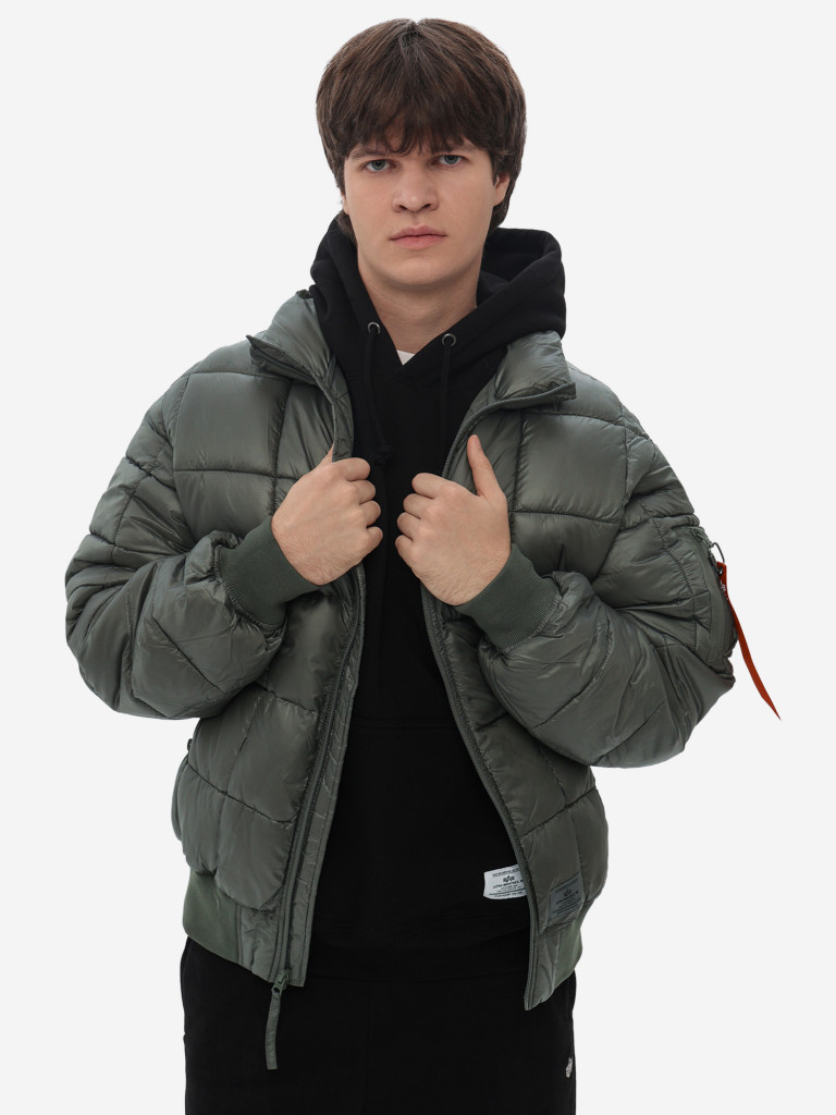Бомбер зимний пуховый мужской MA-1 Puffer Alpha Industries
