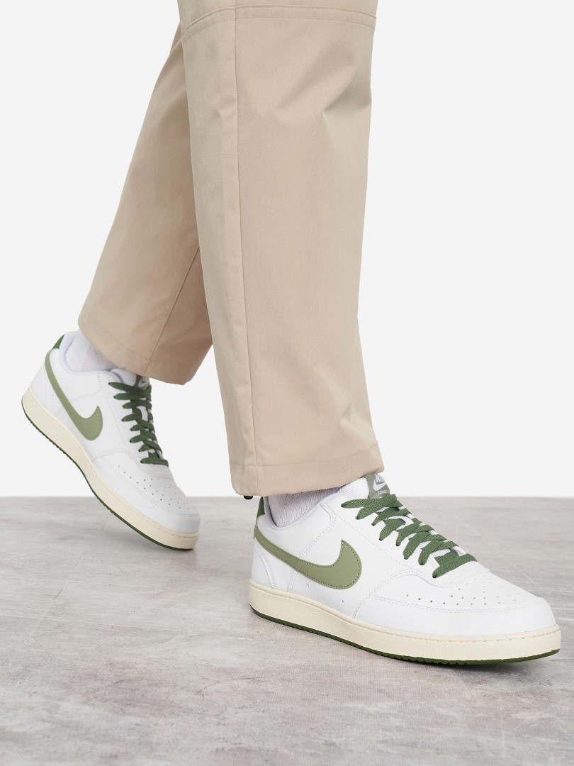 фото Кеды мужские nike court vision low, белый