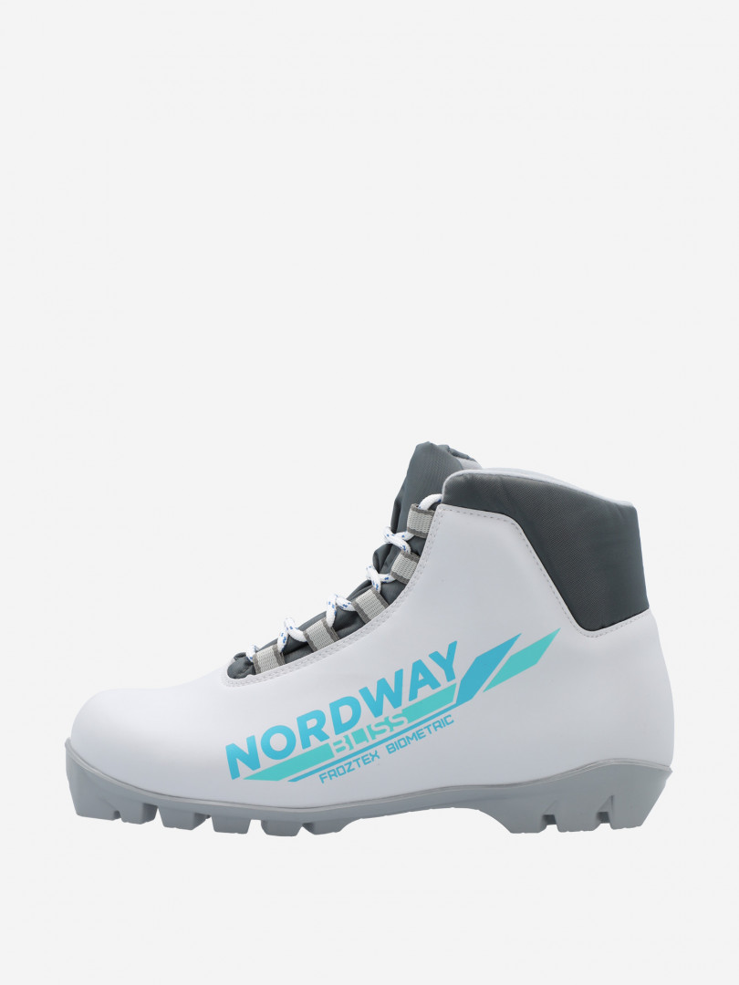 фото Ботинки для беговых лыж женские nordway bliss nnn, белый